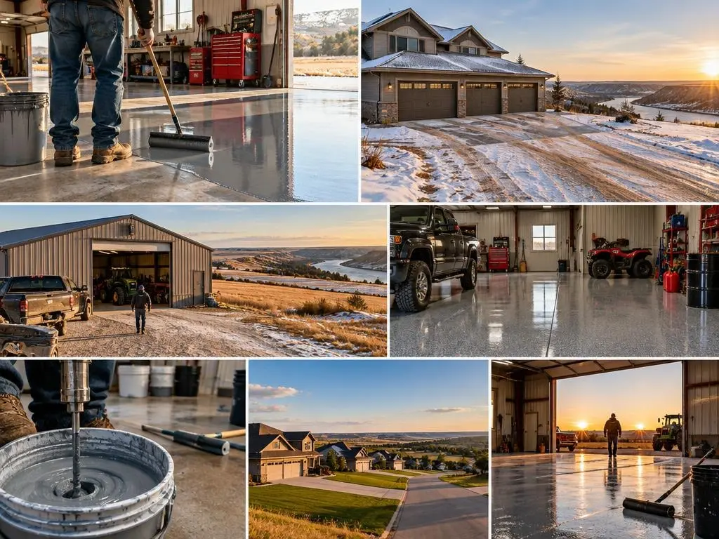 Shop & Pole Barn Floor Epoxy in Bismarck, ND